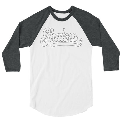 Shalom Baseball Tee